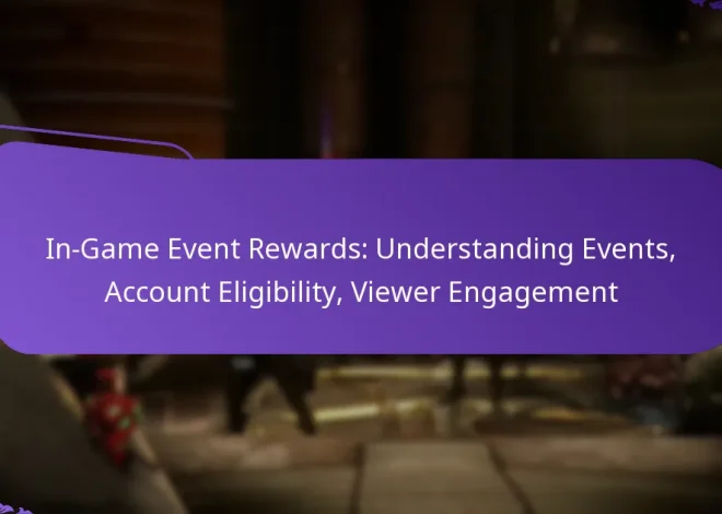 In-Game Event Rewards: Understanding Events, Account Eligibility, Viewer Engagement