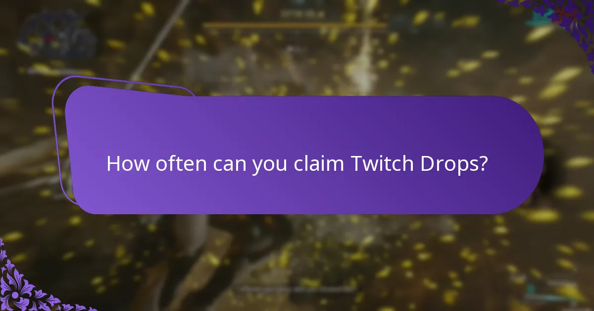 Which streams are eligible for Twitch Drops?